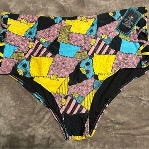 Disney Hot topic The Nightmare Before Christmas Sally Swim Bottoms Plus Size 3